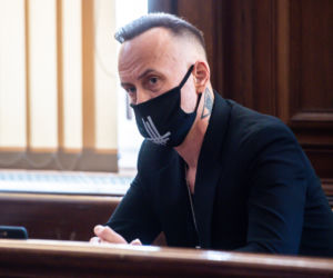 Adam Nergal Darski w sądzie
