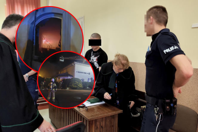 Pizzeria doszczętnie spłonęła. Czy Kamil N. odpowie za podpalenie?