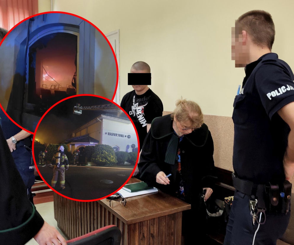 Czy Kamil N. podpalił znaną pizzerię? Proces w Tarnowskich Górach dobiega końca