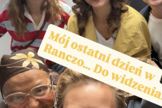 Ranczo. Klaudia (Marta Chodorowska), Lucy (Ilona Ostrowska), Babka (Grażyna Zielińska), Dorotka (Karolina Ludwiniak)