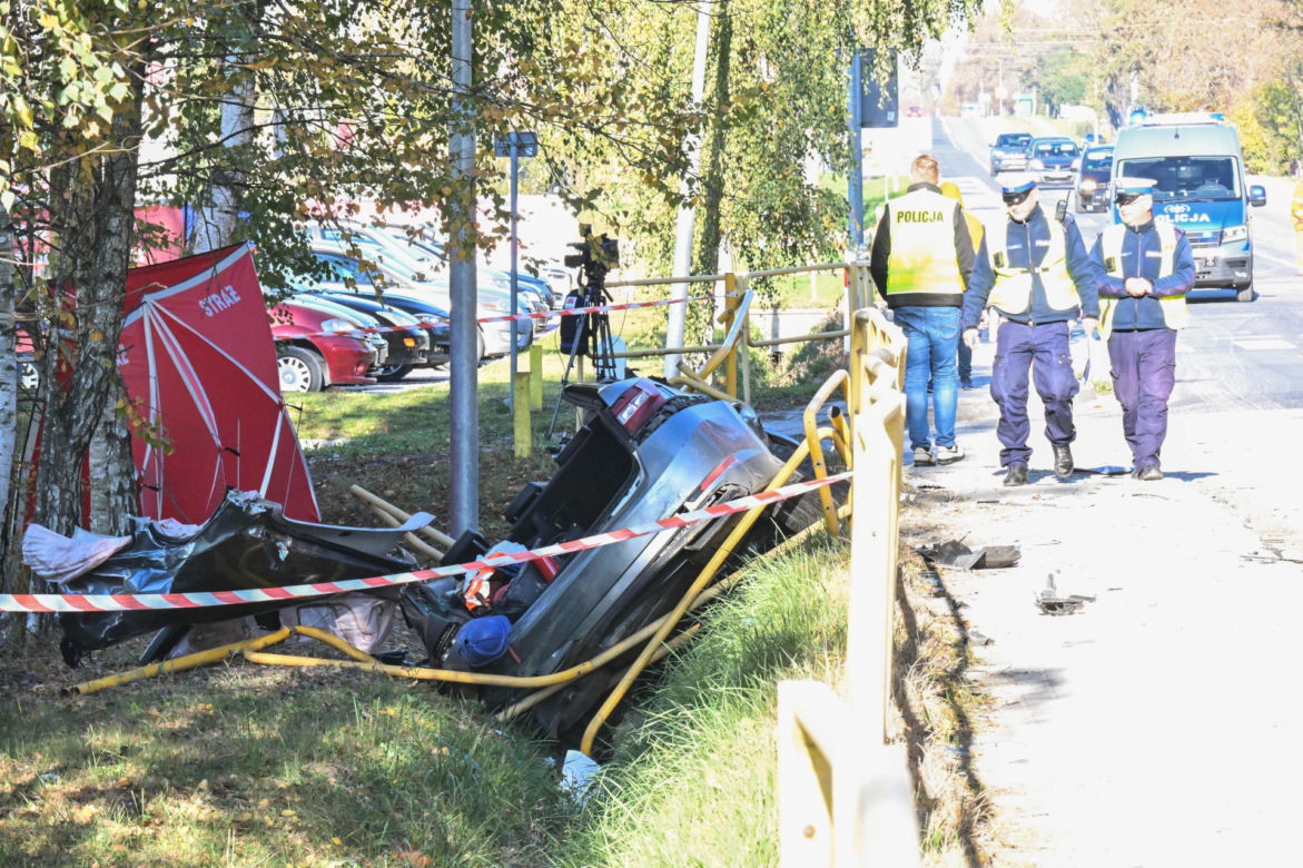 Celiny. Śmiertelny wypadek na DK73