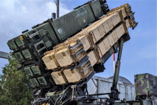 PAC-3MSE na wyrzutni Patriot