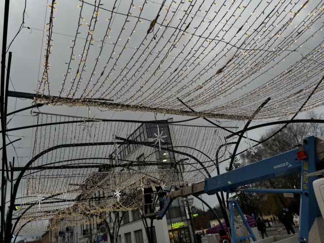 Zobacz hit Białostockiego Jarmarku Świątecznego 2025. Tak wygląda „rozgwieżdżone niebo”