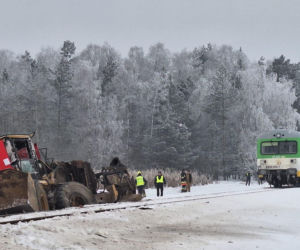 Wypadek na niestrzeżonym przejeżdzie 7.01.2026