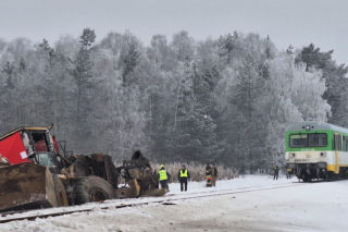 Wypadek na niestrzeżonym przejeżdzie 7.01.2026