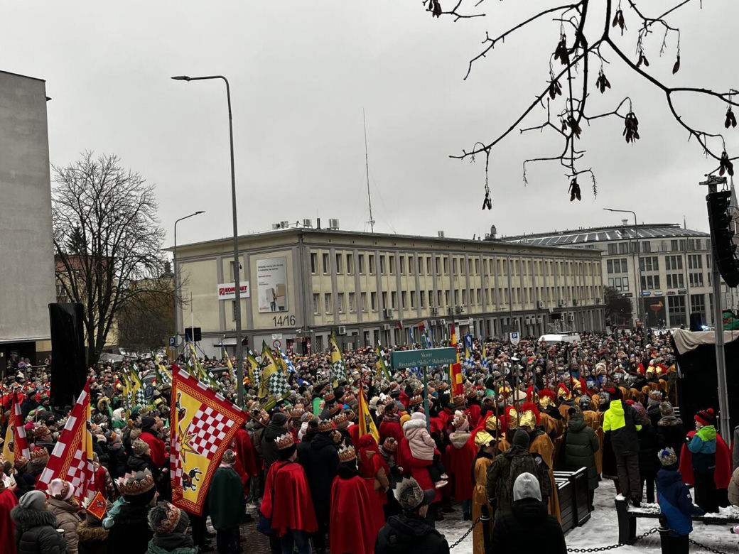 Orszak Trzech Króli 2025 na ulicach Białegostoku