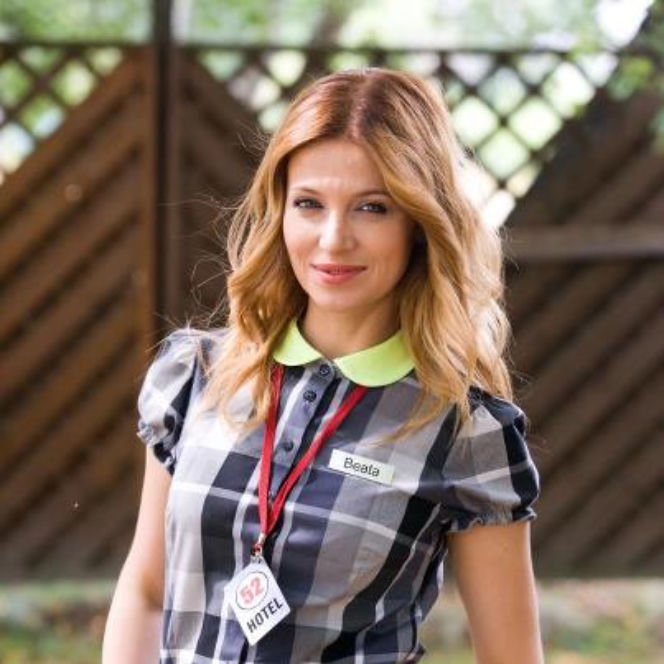 HOTEL 52. Ada Fijał jako Beata, była żona Andrzeja
