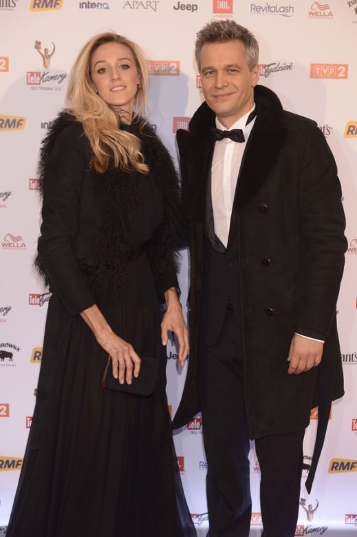 Telekamery 2016. Michał Żebrowski i jego żona Aleksandra