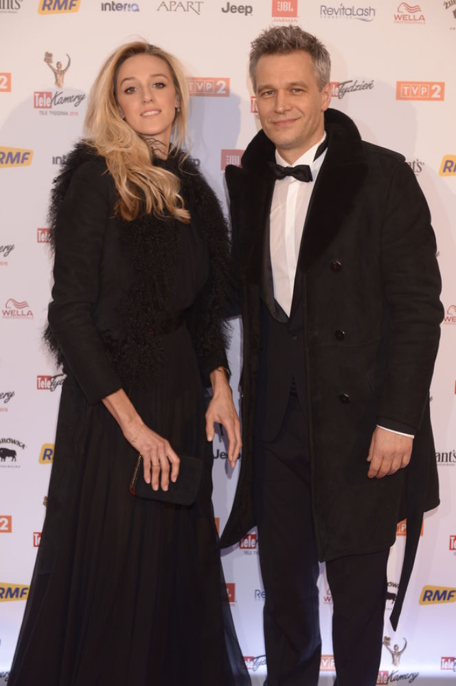 Telekamery 2016. Michał Żebrowski i jego żona Aleksandra