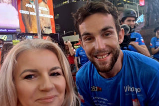 Tomasz Sobiania pokonał 50 maratonów w 49 dni