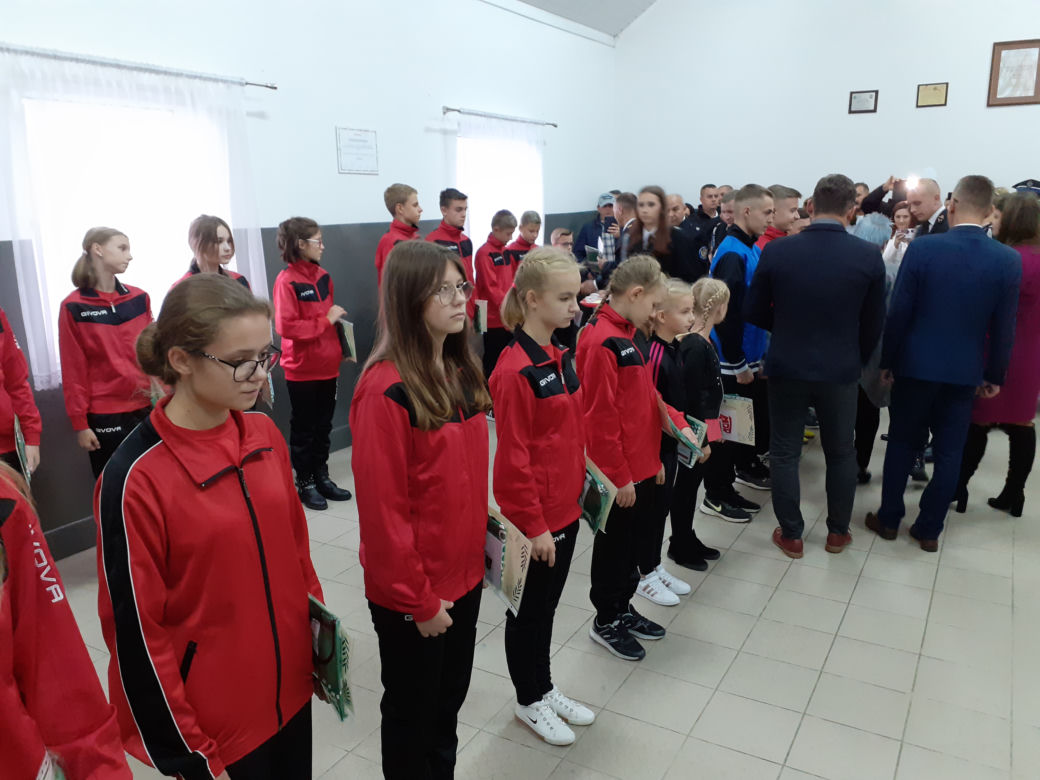 Ślubowanie Młodzieżowej Drużyny Pożarniczej OSP Dąbrówka Stany i 104-lecie jednostki
