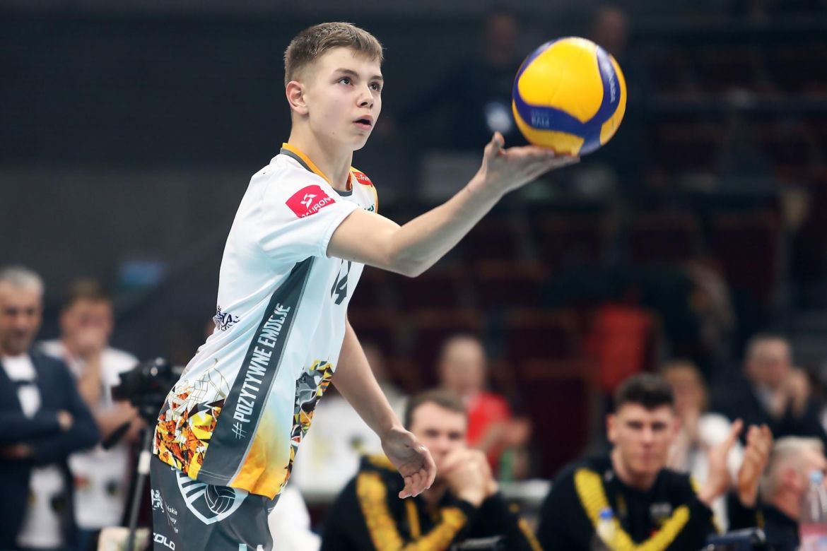 Arkadiusz Wlazły, syn Mariusza Wlazłego, też gra w siatkówkę