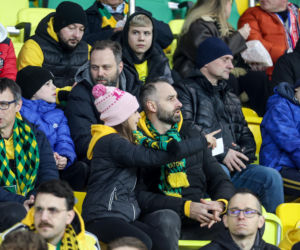 Dużo zdjęć kibiców z meczu GKS - Górnik