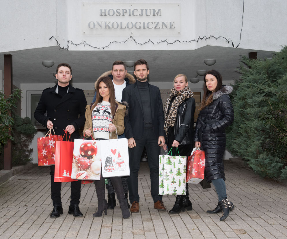 Gwiazdy odwiedziły warszawskie hospicjum
