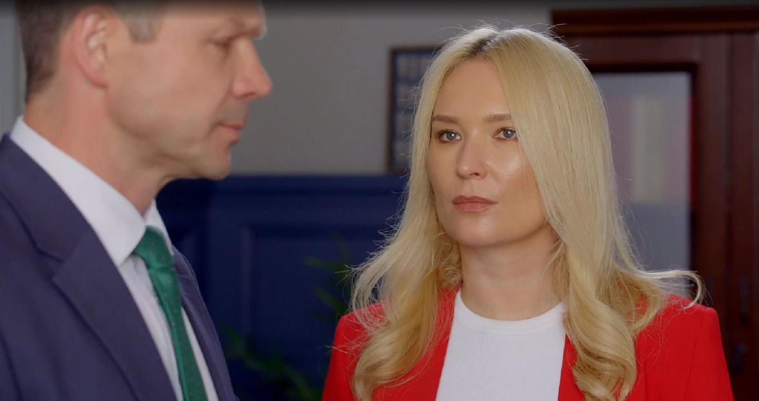 Barwy szczęścia odc. 3286. Bruno (Lesław Żurek), Karolina (Marta Dąbrowska)