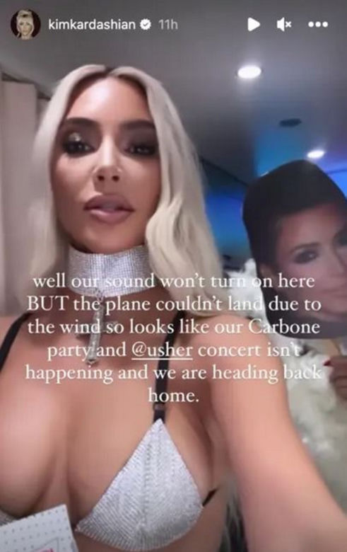 Kim Kardashian spędziła urodziny w barze z frytkami. W skąpym bikini zajadała burgera