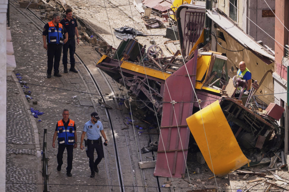 Wypadek tramwaju w Lizbonie, 17 ofiar