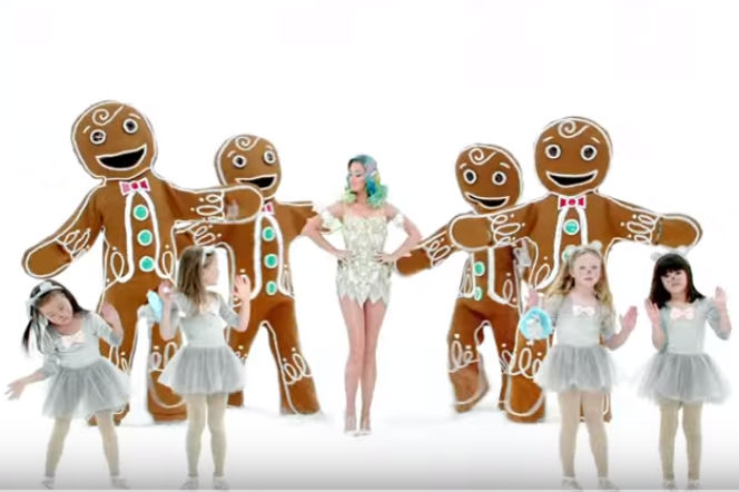 Katy Perry świąteczny teledysk
