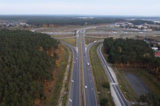 Przebieg trasy S10 na Mazowszu. Wybrano wariant hybrydowy