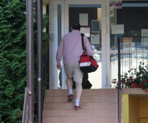 Artur Dziambor walczy na parkiecie