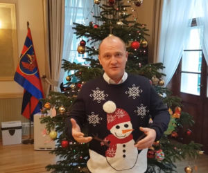 Świąteczne swetry prezydenta Szczecina
