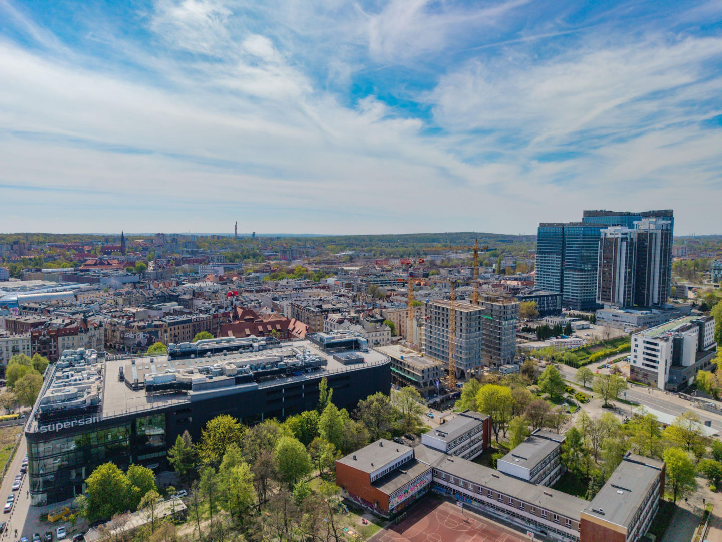 Mikato - budowa 3 budynków, Katowice