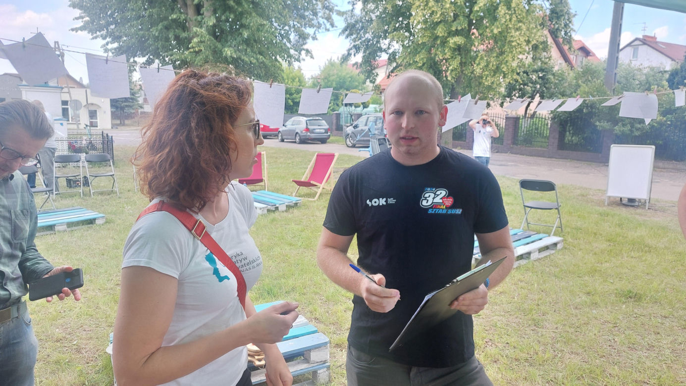 Śniadanie Obywatelskie na os Lubawskim w Iławie