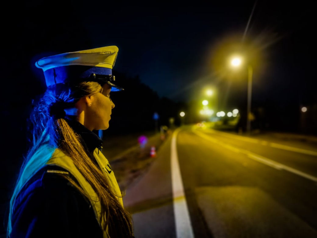 Policjantki na granicy polsko-białoruskiej