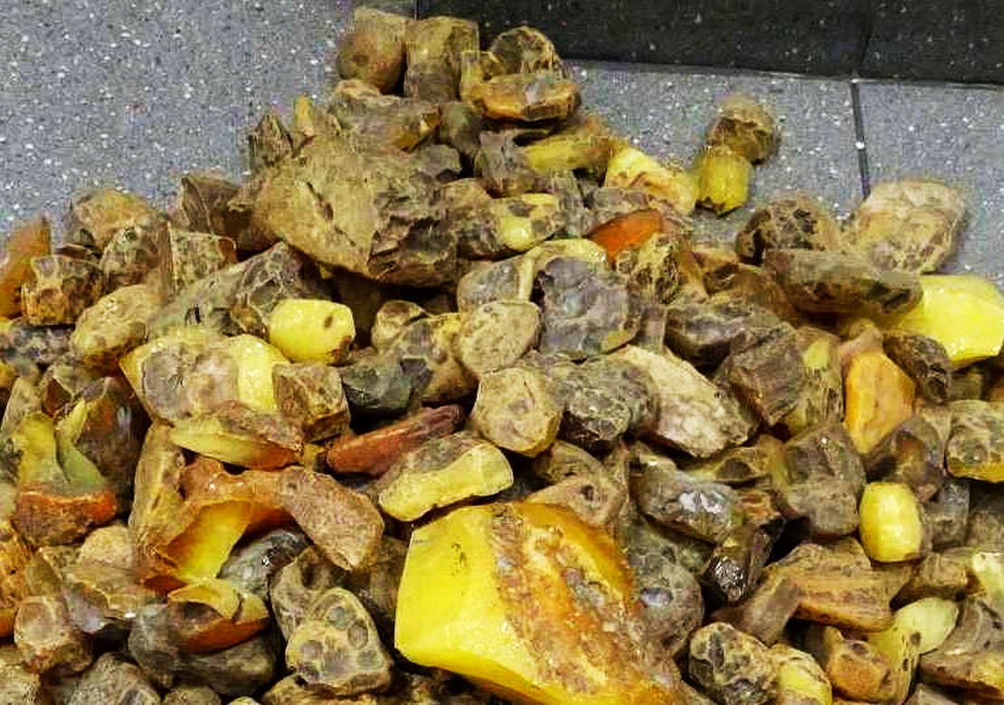 Udaremniono przemyt prawie 26 kg bursztynu