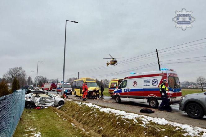 Wypadek Mysłowice Wesoła