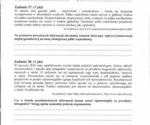 MATURA 2012 BIOLOGIA poziom ROZSZERZONY 14.05.2012 - ARKUSZE, ZADANIA, PYTANIA, ODPOWIEDZI