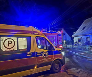 Potężna eksplozja pieca w Przemkowie. Są ranni, poważne poparzenia