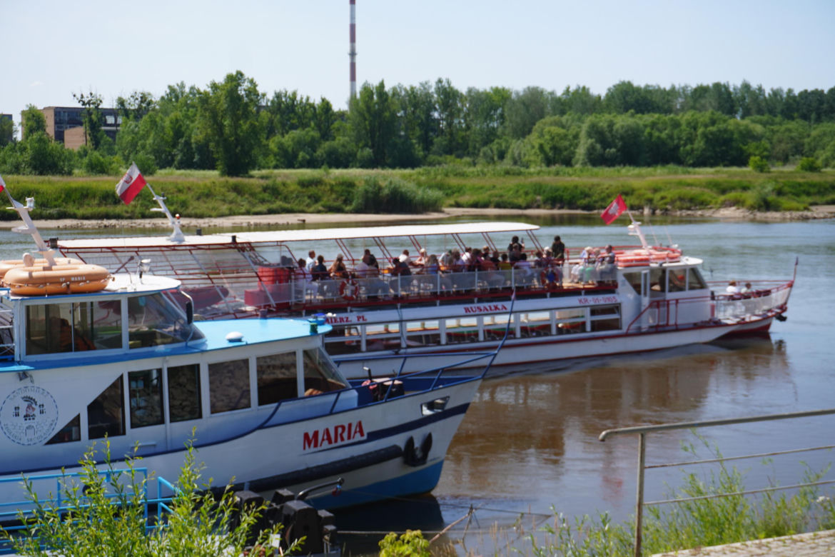 Sandomierz. Wisła i Bulwary Wiślane