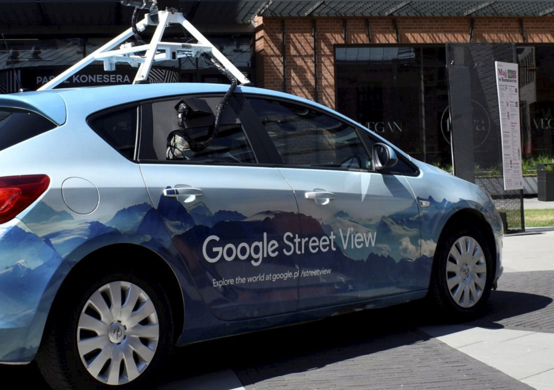 Tak wygląda samochód Google StreetView