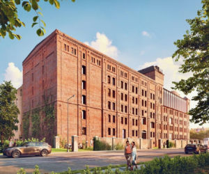 Wizualizacja hotelu Arche Olejarnia Szczecin