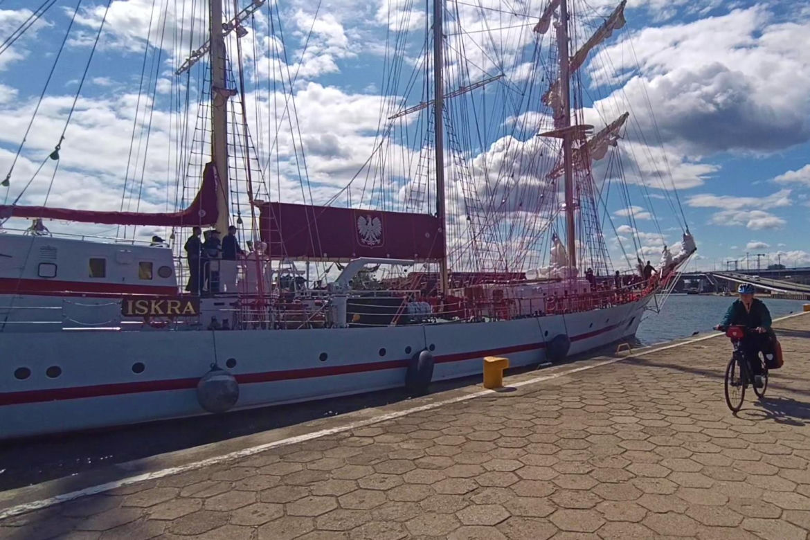 ORP Iskra w Szczecinie