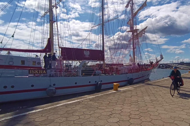 ORP Iskra w Szczecinie