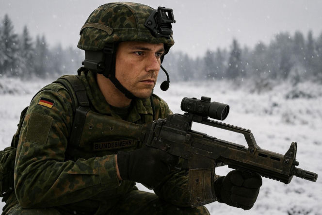 Bundeswehra ćwiczy przy granicy. Z nieba mogą spaść "niespodzianki" z Niemiec