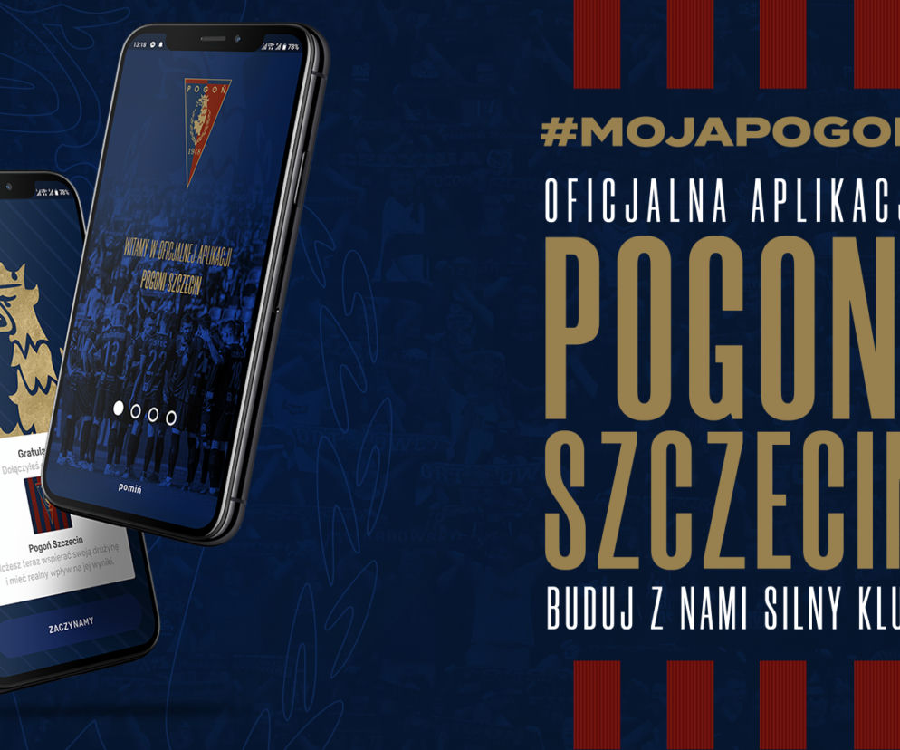 Nowa aplikacja dla kibiców Pogoni Szczecin