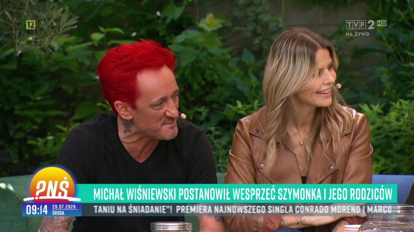Michał Wiśniewski i Mandaryna w "Pytaniu na śniadanie"
