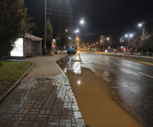 Ogromna awaria pod domem prezesa Kaczyńskiego