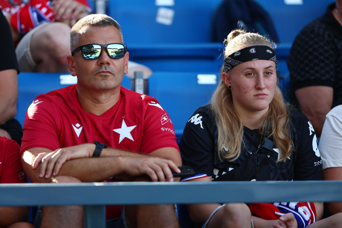 Wisła Kraków - Wieczysta Kraków: Zdjęcia kibiców i zawodników z meczu 6. kolejki PKO BP Ekstraklasy
