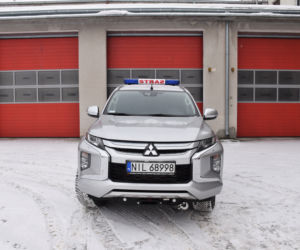 Nowy samochód operacyjny dla iławskich strażaków