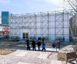 Unboxing Amazon - reklamowy pawilon na Placu Centralnym w Warszawie