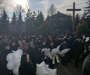 Pogrzeb Ireny Rupińskiej i jej wnuczka