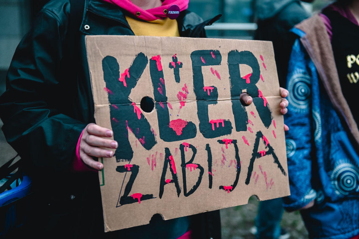 Protest aborcyjny w Gdańsku