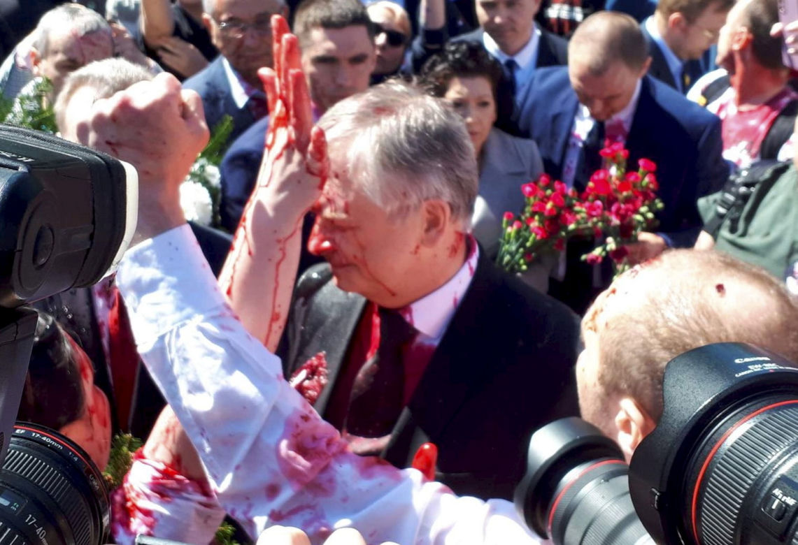 Ochrona dyplomary rosyjskiego próbowała osłaniać ambasadora
