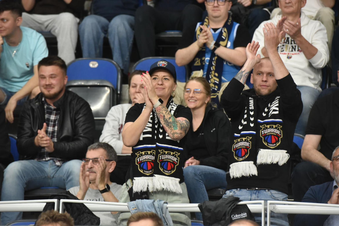 Arriva Polski Cukier Toruń - Anwil Włocławek, zdjęcia kibiców i zawodników z 4. meczu fazy play-off Orlen Basket Ligi