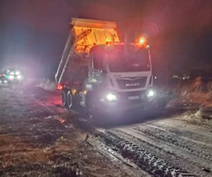 Przez noc zbudowali drogę dla amerykańskiej armii