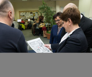 Premier Beata Szydło w redakcji Super Expressu